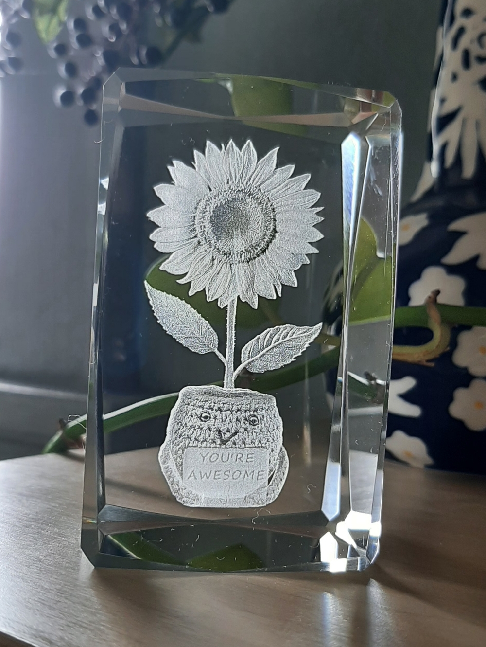 Sunflower Paper Weight